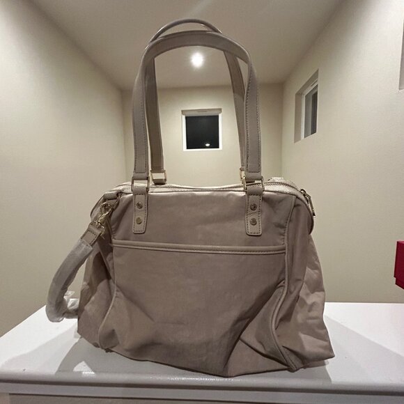 Kipling Nicole Beige/Cream Perforated Satchel Bag - New Condition - Picture 12 of 12